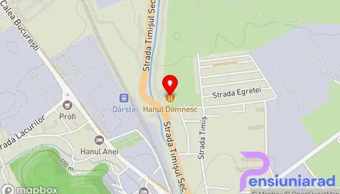 hartă a Hanul Domnesc Restaurant, Restaurant pentru micul dejun, Hotel în Săcele