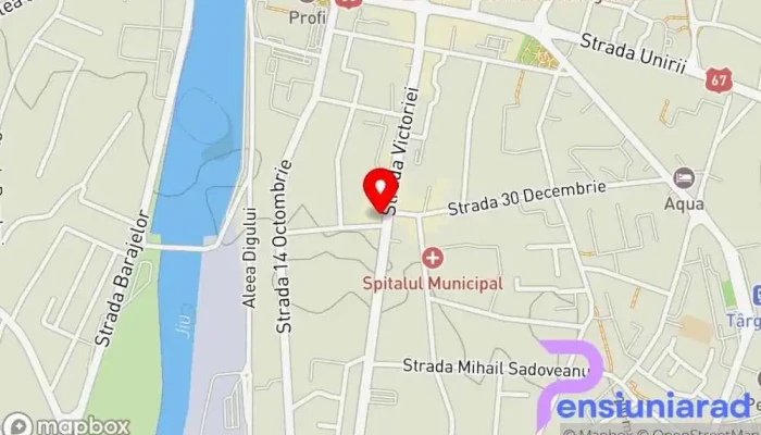 hartă a Hanul Domnesc Restaurant în Târgu Jiu