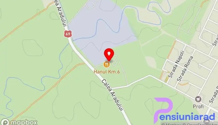 Hanul Km 6 Timisoara Hartă - E 671 Calea Aradului, Km6, Calea Aradului Km 6