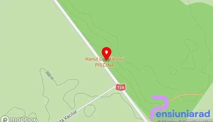 Hanul Logofatului Hartă - Dn72a