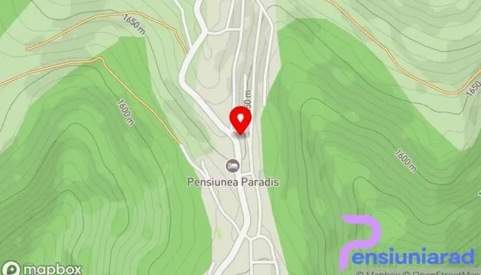 Hanul Lupilor Transalpina -  Hartă - Rânca