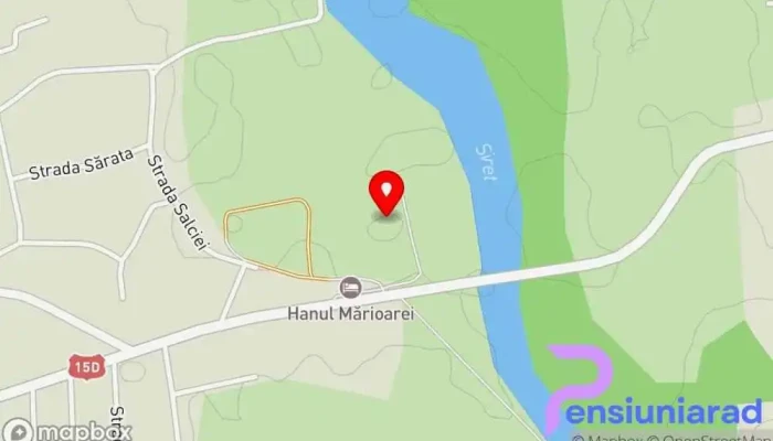 hartă a HANUL MARIOAREI - Restaurant Nunti, Botez, Evenimente Roman. Salon Evenimente, Meniu Nunta, Botez Roman judetul Neamt Restaurant, Local pentru evenimente în Roman
