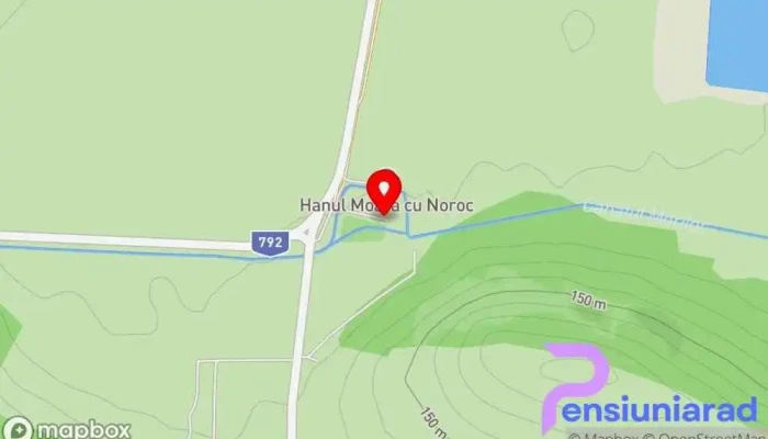 hartă a Hanul Moara cu Noroc Restaurant, Local pentru evenimente, Hotel în Ineu