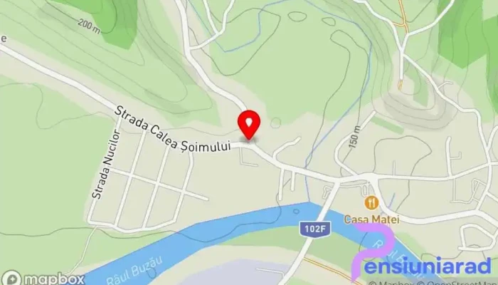 hartă a Hanul Moara Veche Han în Berca