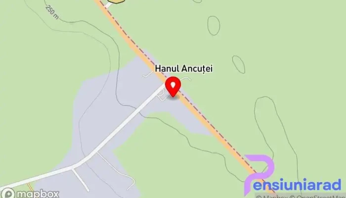 hartă a Hanul Padurarilor Restaurant în Hanul Ancuței