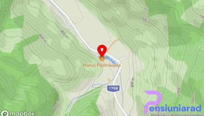 hartă a Hanul Păstrăvarului Restaurant în Pojorâta