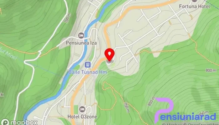 hartă a Hanul Secuiesc Restaurant în Băile Tușnad