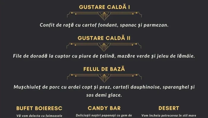 Hanul Teilor -  Meniu - Dănești