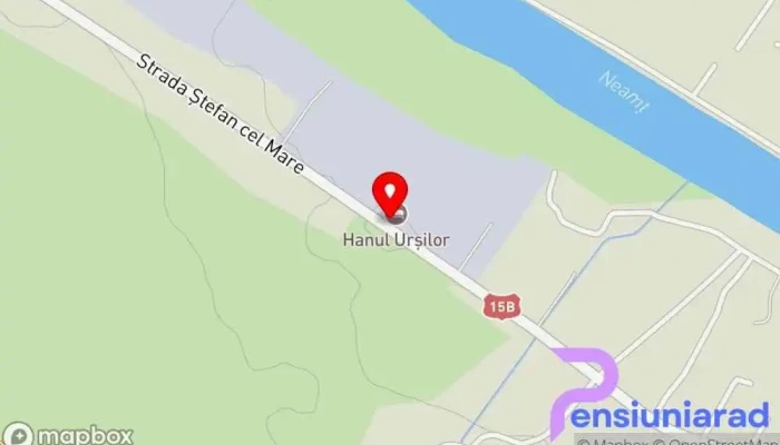 hartă a Hanul Urșilor Restaurant în Târgu Neamț