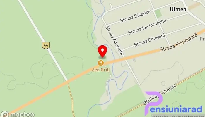 hartă a Hanul Vânătorilor Buzău Restaurant în Ulmeni