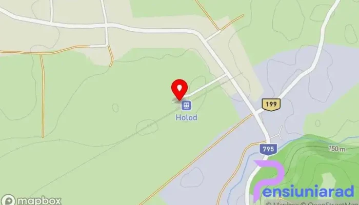 hartă a Holod Gară în Holod