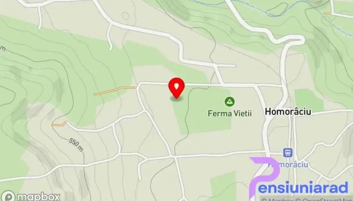 hartă a Homorâciu  în Homorâciu