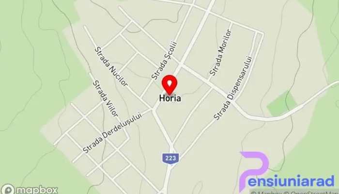 Horia -  Hartă - Horia