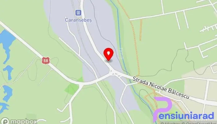 Hostel Natalia -  Hartă - Caransebeș
