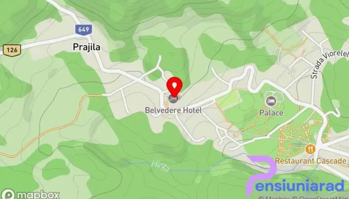 Hotel Belvedere -  Hartă - Prajila