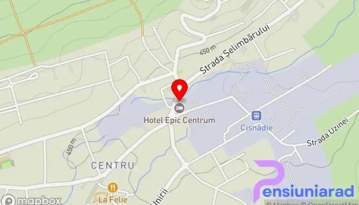 Hotel Epic Centrum -  Hartă - Cisnădie
