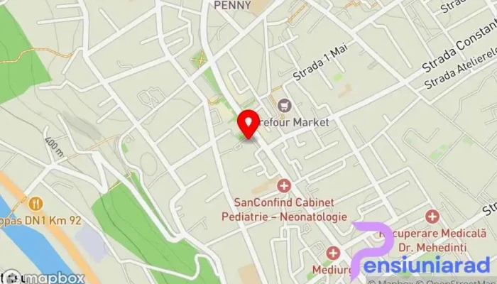 hartă a Hotel Muntenia-SC CARPATIN SRL Hotel în Câmpina