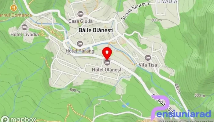 Hotel Olanesti -  Hartă - Băile Olănești