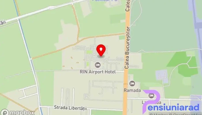 hartă a Hotel Otopeni Hotel, Parcare, Restaurant, Cazare în regim hotelier în Otopeni