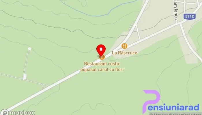 Hotel Restaurant Carul Cu Flori -  Hartă - Oravița