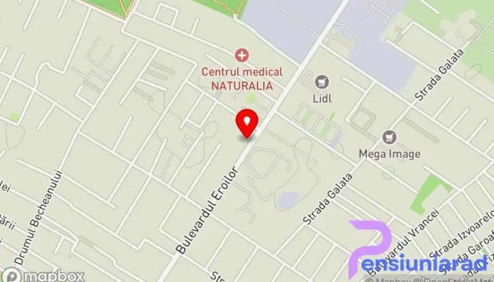hartă a Hotel Road Rooms Hotel în Voluntari