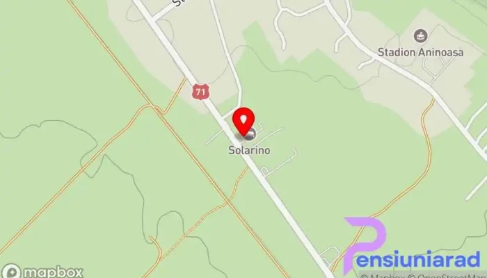 Hotel Solarino -  Hartă - Aninoasa