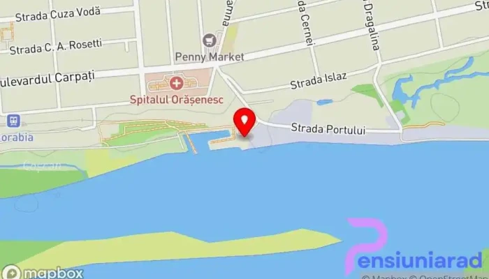 Hotel Sucidava -  Hartă - Corabia
