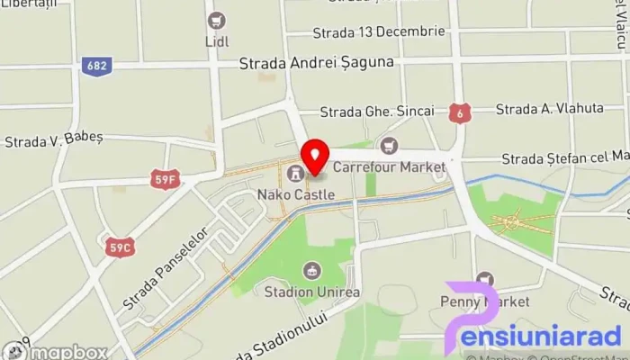 Hotel Timisoara Hartă - Sânnicolau Mare