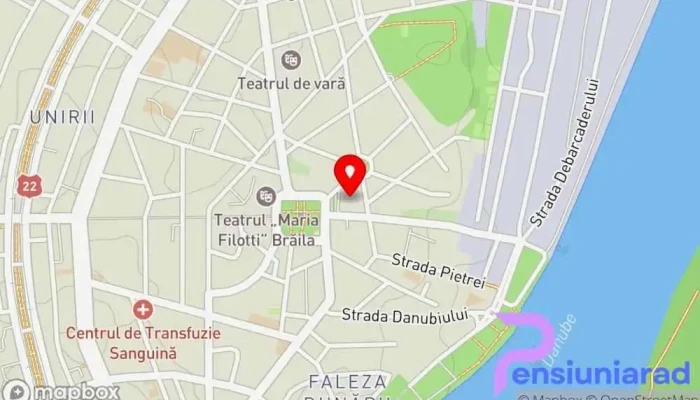 Hotel Traian -  Hartă - Brăila