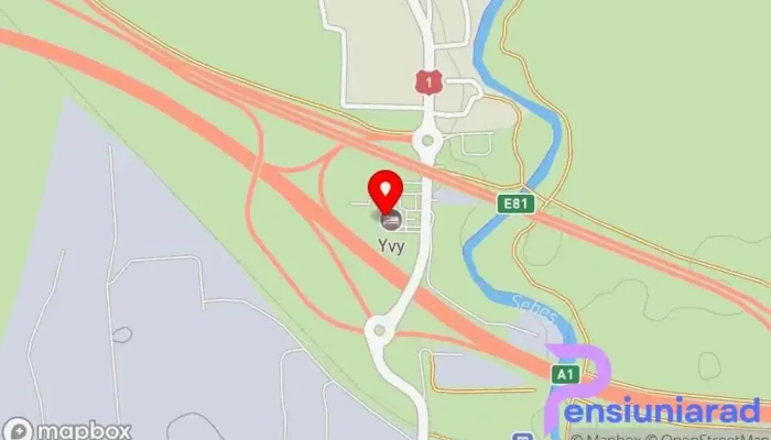 hartă a Hotel Yvy Hotel în Sebeș