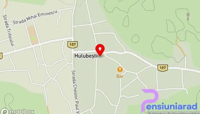 hartă a Hulubeşti  în Hulubeşti