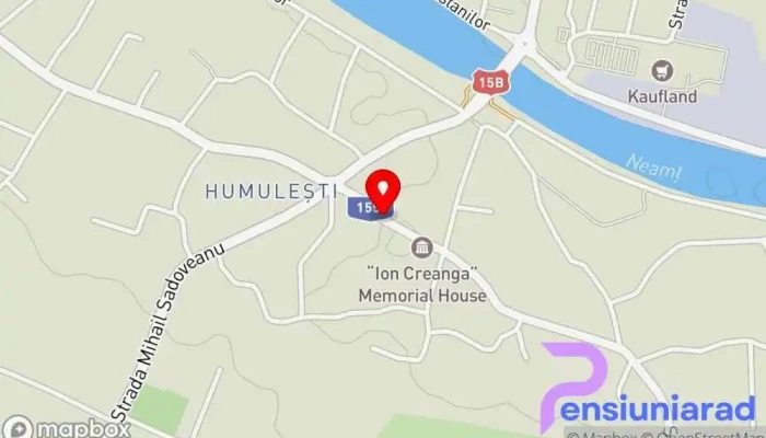 hartă a Humulești  în Humulești