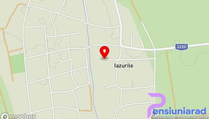 hartă a Iazurile  în Iazurile