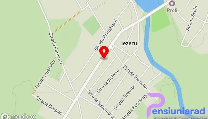 hartă a Iezeru  în Iezeru