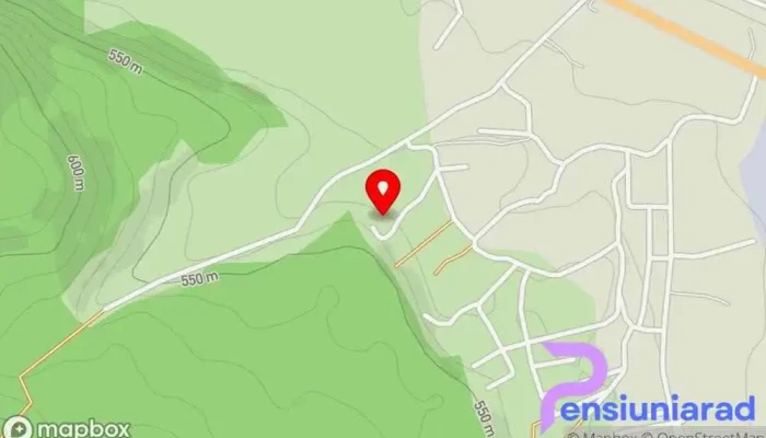 hartă a Inima Bucovinei Bed & Breakfast în Frasin