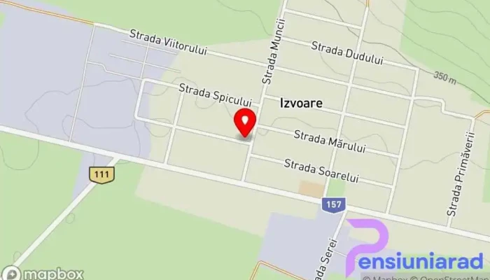 hartă a Izvoare  în Izvoare