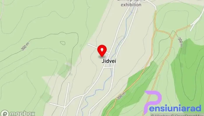 hartă a Jidvei  în Jidvei