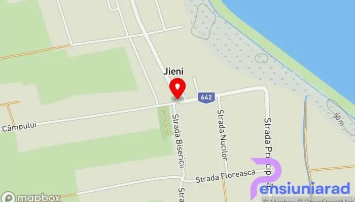 Jieni -  Hartă - Jieni