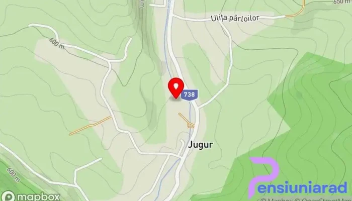 hartă a Jugur  în Jugur