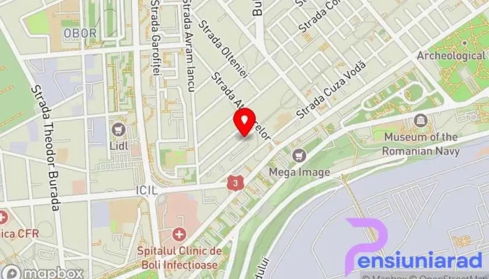Jumeirah Royal Apartments -  Hartă - Constanța