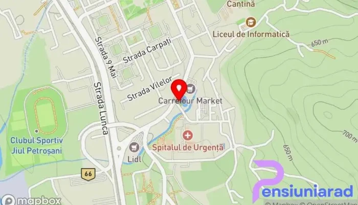 hartă a Keops Restaurant în Petroșani