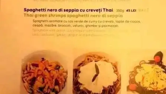 Kuib Restaurant -  Meniu - Sinaia