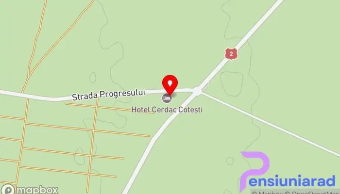 La Cerdac Restaurant Focsani -  Hartă - Focșani