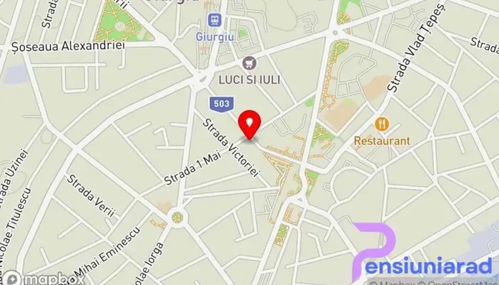hartă a La Cetate Restaurant în Giurgiu