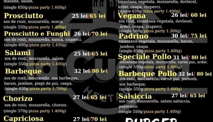 La Cucina -    Heltau Meniu - Cisnădie