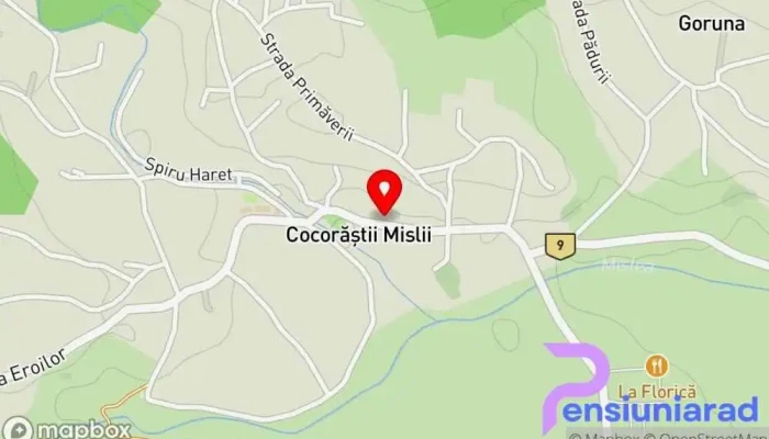 hartă a La doi pași Supermarket în Cocorăștii Mislii