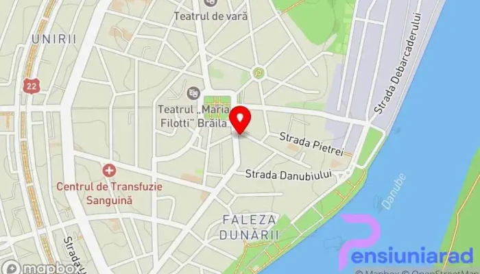 La Fenice Restaurant -  Hartă - Brăila
