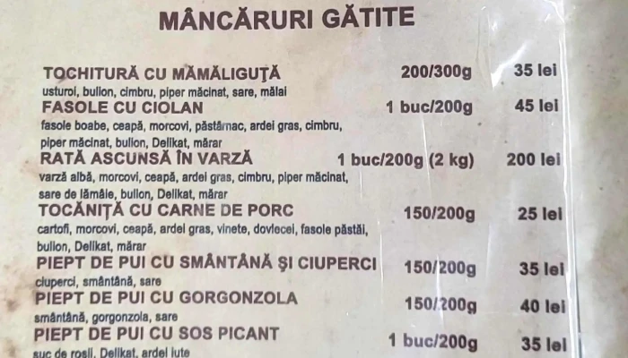La Hanul Bucatarilor Căzănești - Căzănești