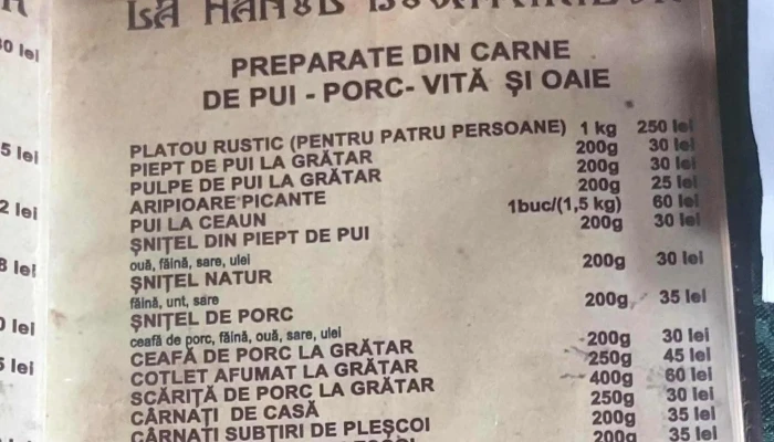 La Hanul Bucatarilor Scor - Căzănești