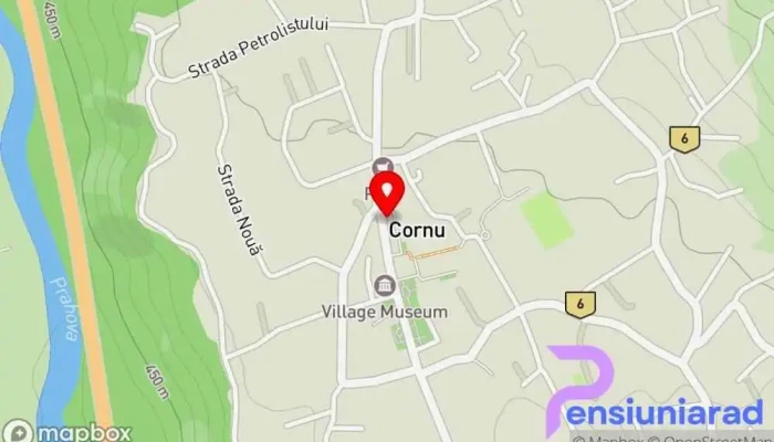 hartă a La Lavandă Restaurant în Cornu de Jos
